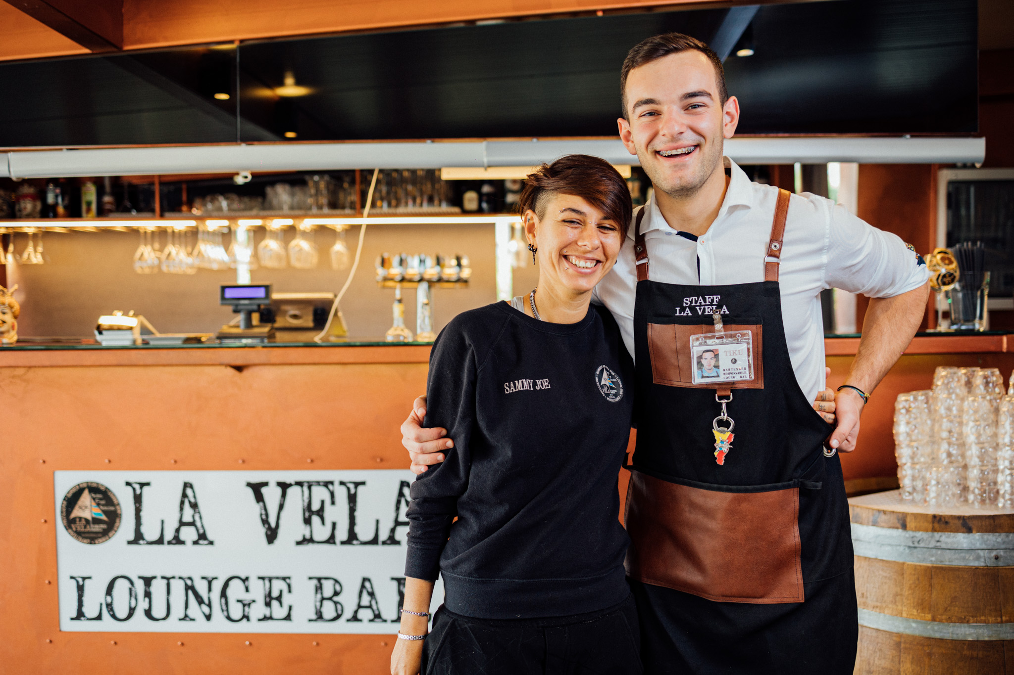 Tiku e Sammy Joe - i nostri barman e barlady