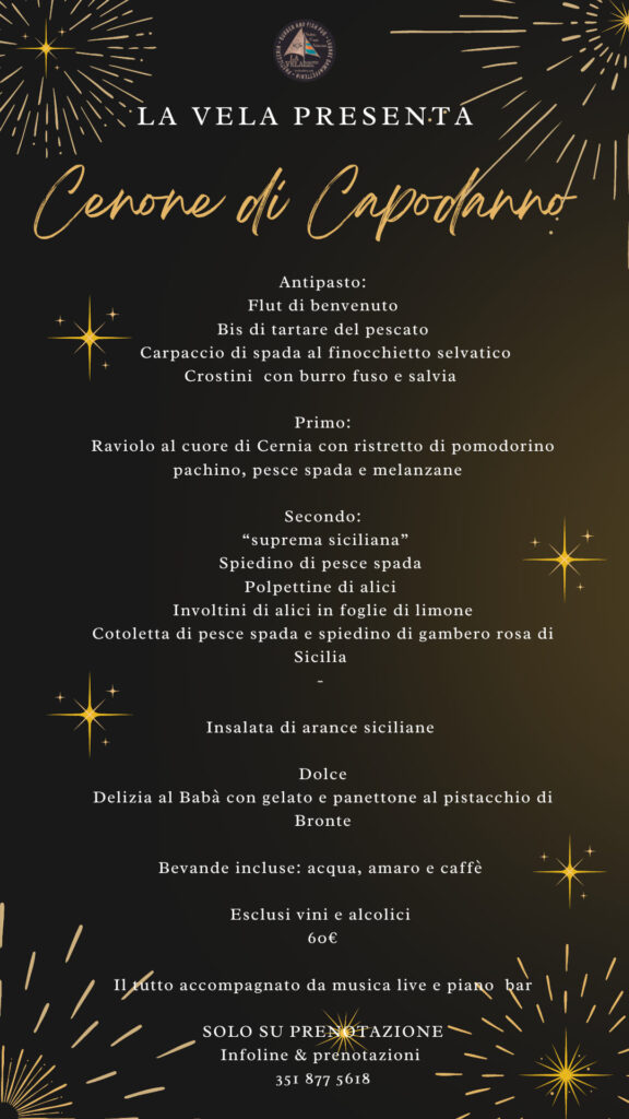 Cenone di Capodanno a € 60,00 bevande comprese